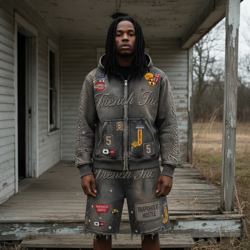 Exclusive Jean set w/ hoodie