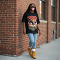 Exclusive “ RETRO VINTAGE TRAPOHOLIC “ short sleeve shirt